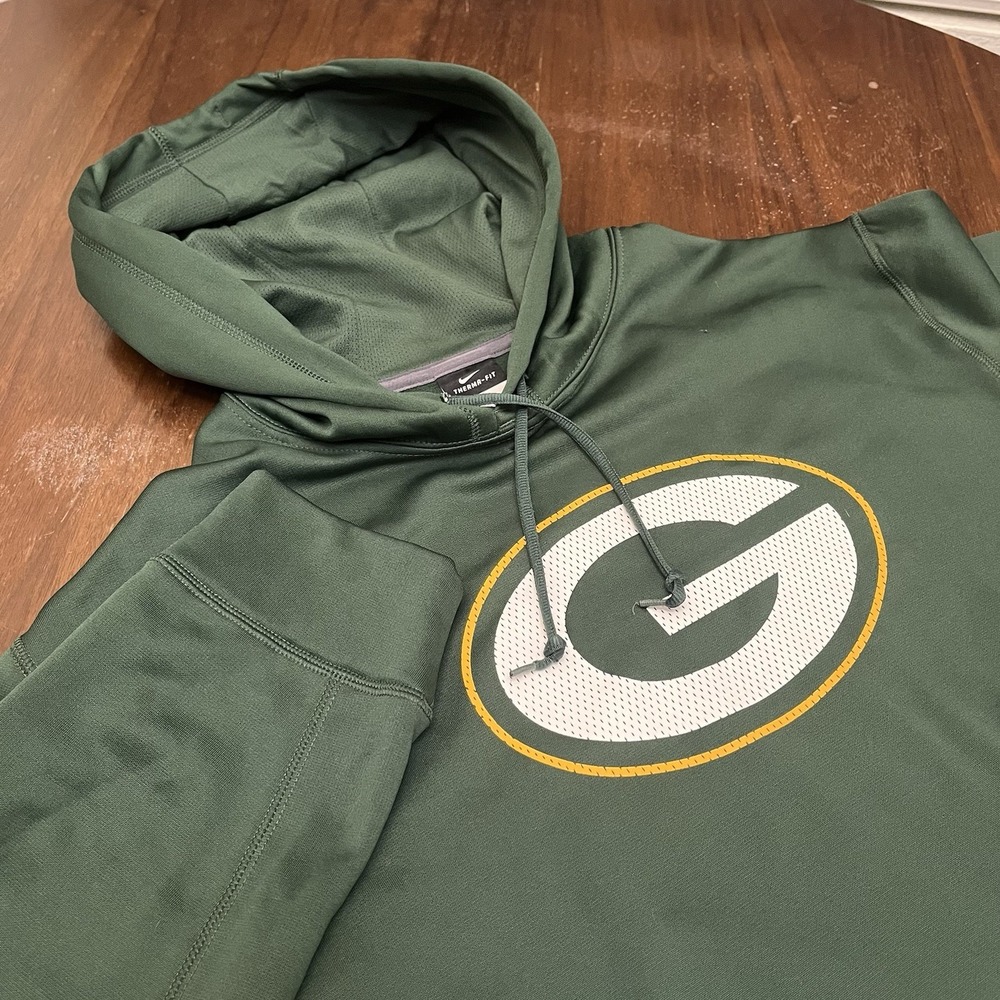 Nike Therma-Fit Green Bay Packers Hoodie XL 574780-323